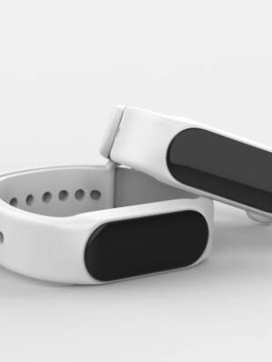 Fitness band for branding. 3d illustration.