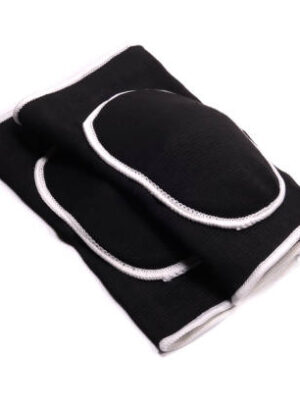 Volleyball or gymnastics protective knee pads isolated on a white
